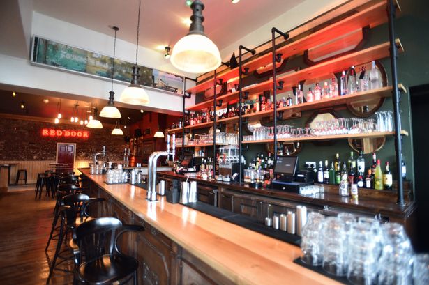 Inside Red Door, Berry Street, when it opened