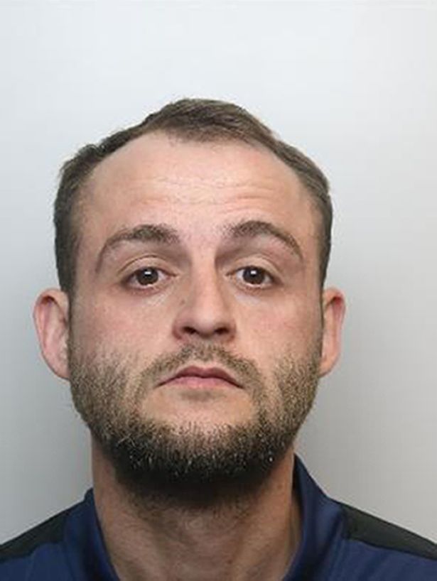 Jason McGuire has been jailed at Sheffield Crown Court for his part in rioting outside the Holiday Inn Express near Rotherham, which housed  asylum seekers, in August last year.