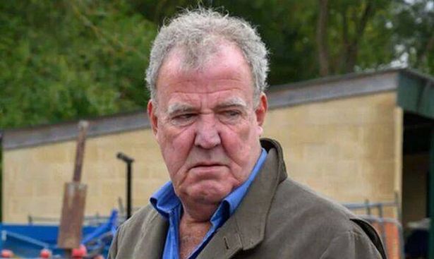 Jeremy Clarkson looking annoyed