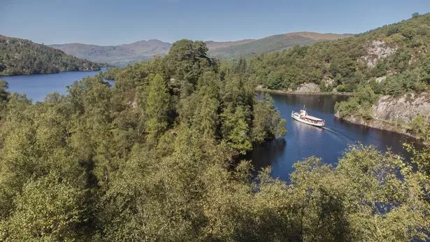 Sir Walter Scott was inspired to write his epic poem ‘The Lady of the Lake’ 215 years ago at the Rhoderick Dhu viewpoint, just above what is now Trossachs Pier.