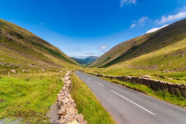 A picture of the Kirkstone Pass
