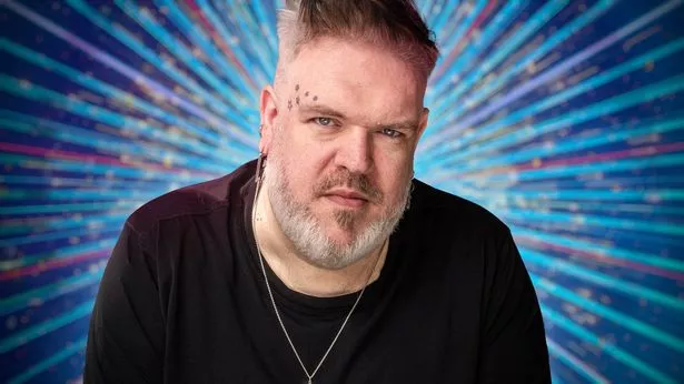 Kristian Nairn smiles at the camera