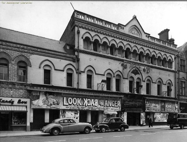 Gaiety Theatre on Peter Street, Manchester, 1959