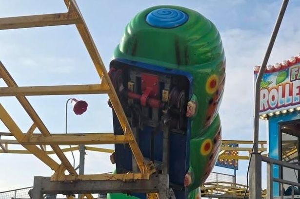 Wacky Worm derail at Coney Beach 13/08/25