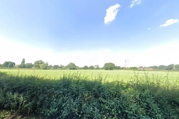 The land off Dickens Heath Road where up to 200 new homes could be built