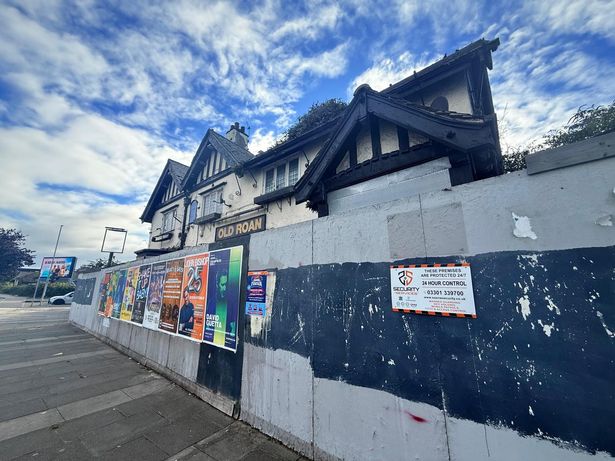 Local residents are increasingly concerned about what is happening to the Old Roan pub in Aintree Village