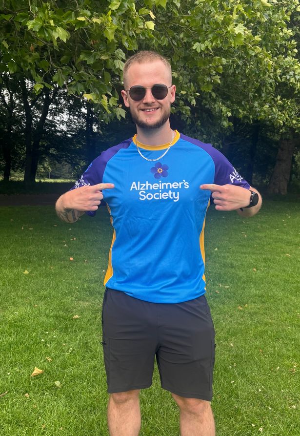 Luke is running over 200Km to raise vital funds and awareness for Alzheimer’s Society