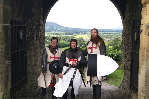 Members of the Silver School Of Arms will take part in a "Day Of Knights" at Clitheroe Castle
