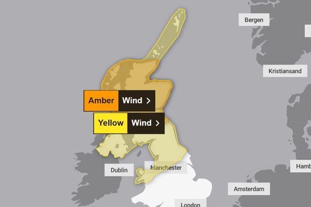 Met Office weather map