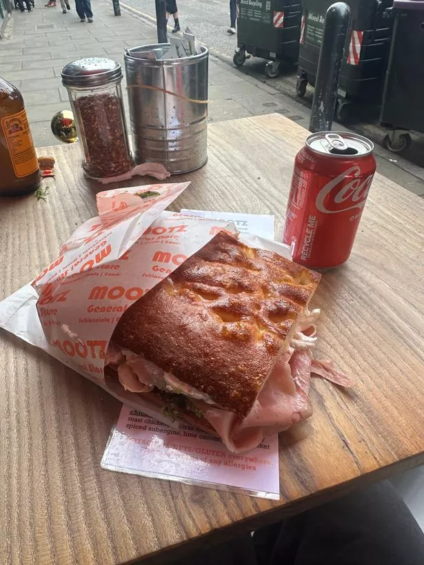 Mootz General Store sandwich