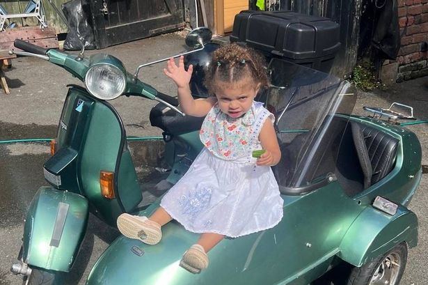 Mylah Algaradi is three-years-old and suffers from a rare disorder called Arginase deficiency that means she is losing the ability to walk and talk