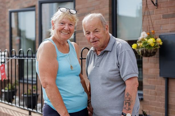 New Ferry's first residents in the flats built following the explosion in 2017. 