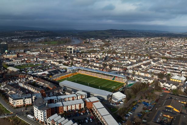 aerial view of Newport