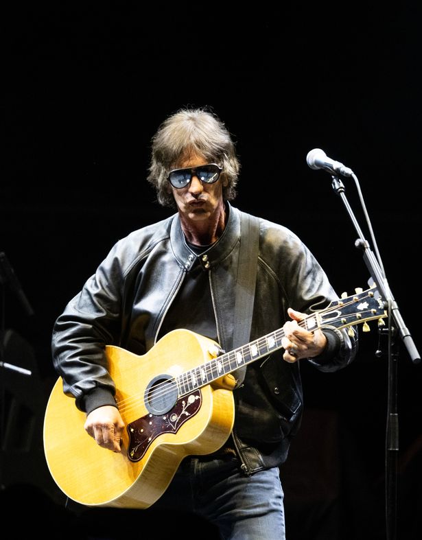 Richard Ashcroft  performs in support of Oasis on the opening night of their Live 25' Tour at Principality Stadium 