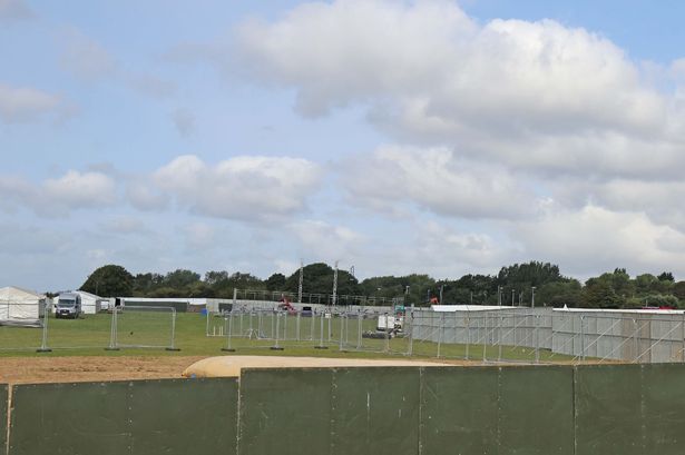 Otterspool site for the No Art Open Air Liverpool Festival