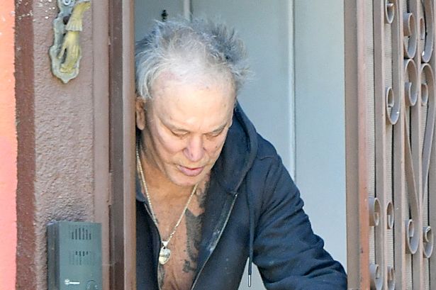 Mickey looked completely unrecognisable
