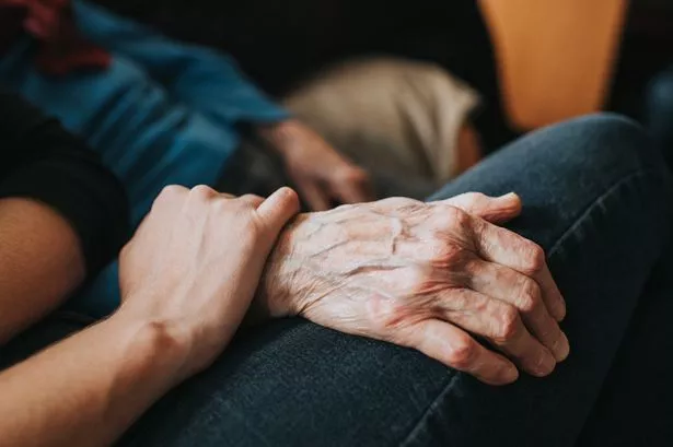 People holding hands