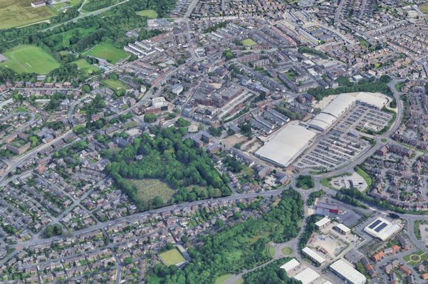 Map of Prescot 