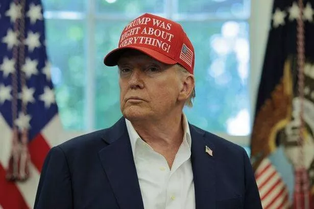 President Donald Trump Makes Announcement From The Oval Office