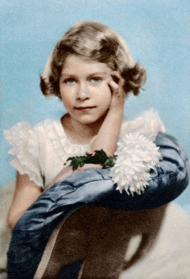 Princess Elizabeth aged nine in 1935