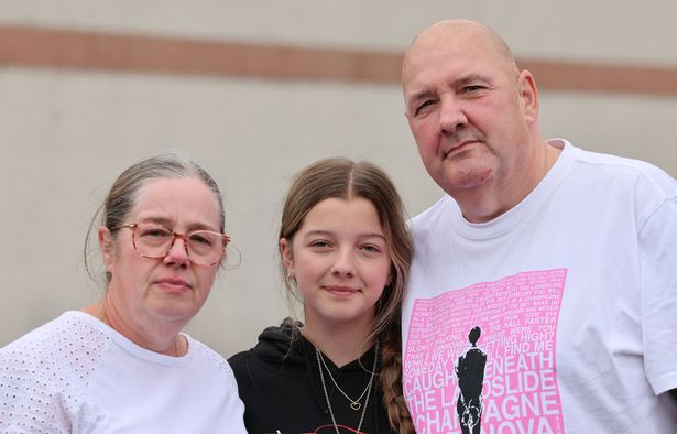 Ruth and Robbie Green with their daughter Bree'Ann from Bidston