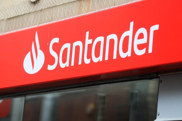 A number of branches of Santander are closing in Wales