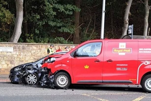 The collision took place on Saturday. 