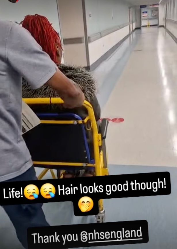 Mafs star Charlene Douglas rushed to hospital