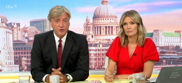 Richard Madeley and Charlotte Hawkins on Good Morning Britain