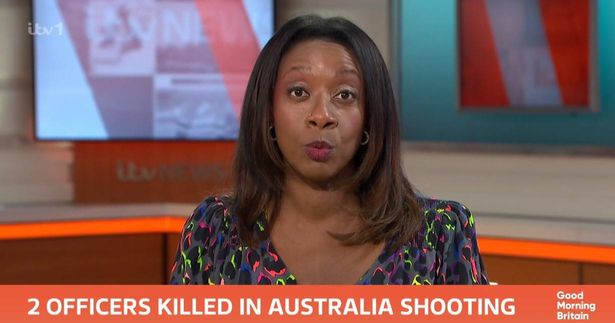 Marverine Cole shared news of the shooting on GMB