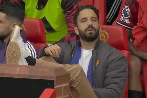 Ruben Amorim refused to watch as Bruno Fernandes stepped up to convert Man Utd's winner