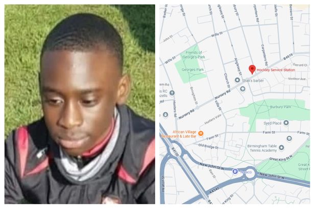 Sekou Doucoure, aged 16, was killed at the Esso petrol station on Nursery Road, Newtown