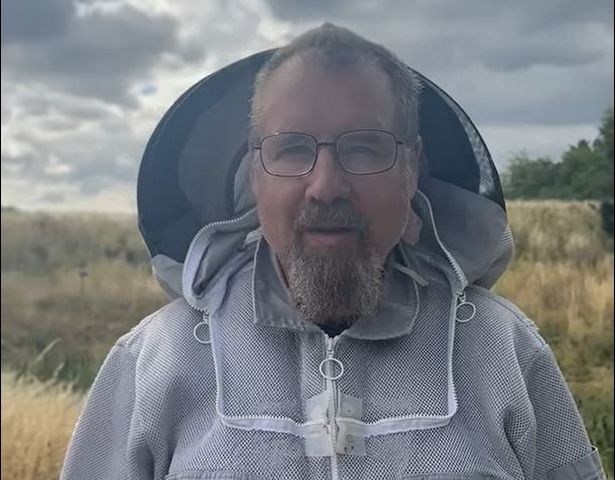 Southmead Hospital has its own bee hives and beekeeper, Derek Allen