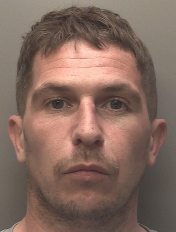 Thomas Jardine, of Chapelhill Road in Moreton, Wirral, aged 34