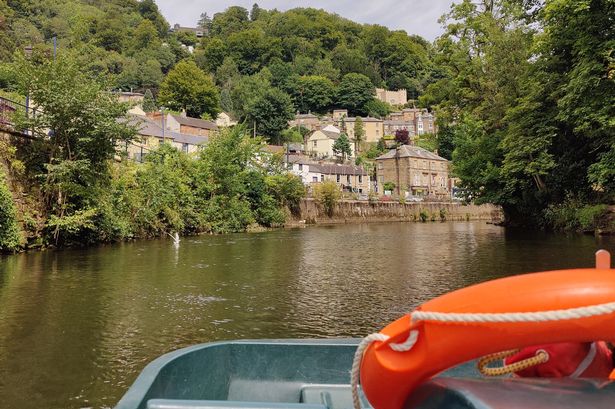 The pedalos in Matclock bath