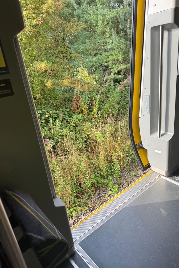 Train door open on delayed service after man 'self-evacuated' himself from train carriage during delay