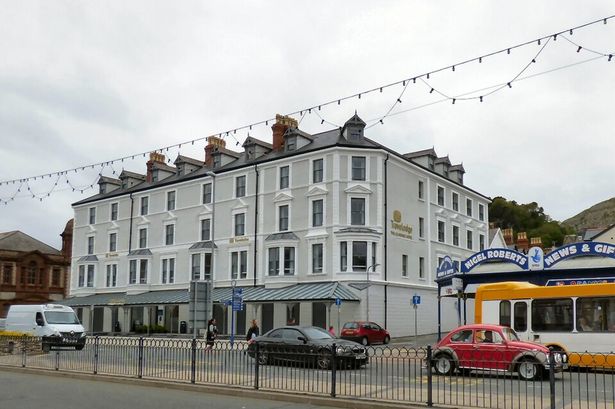 The Travelodge in Llandudno