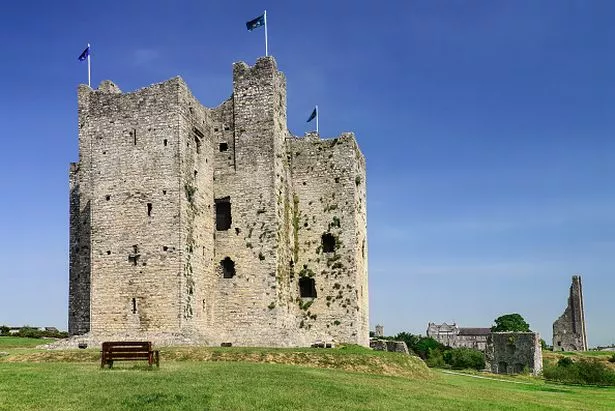 Trim Castle on a sunny day, The Keep
