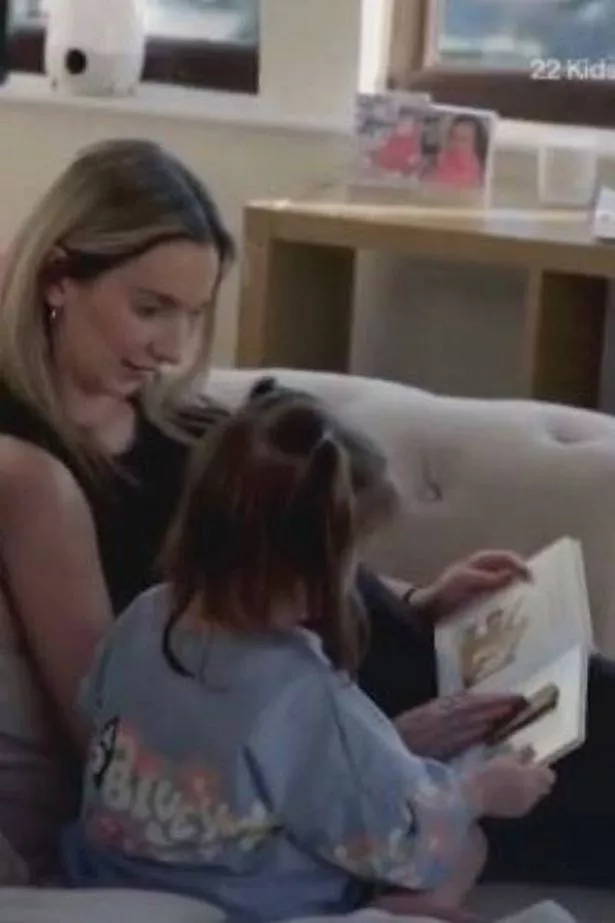 Chloe Radford and her daughter Mila