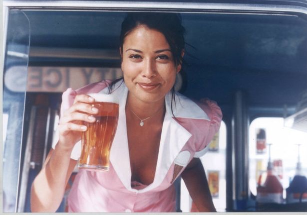 Melanie Sykes became a household name thanks to the Boddingtons adverts