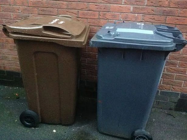 Wheelie bins in Merseyside