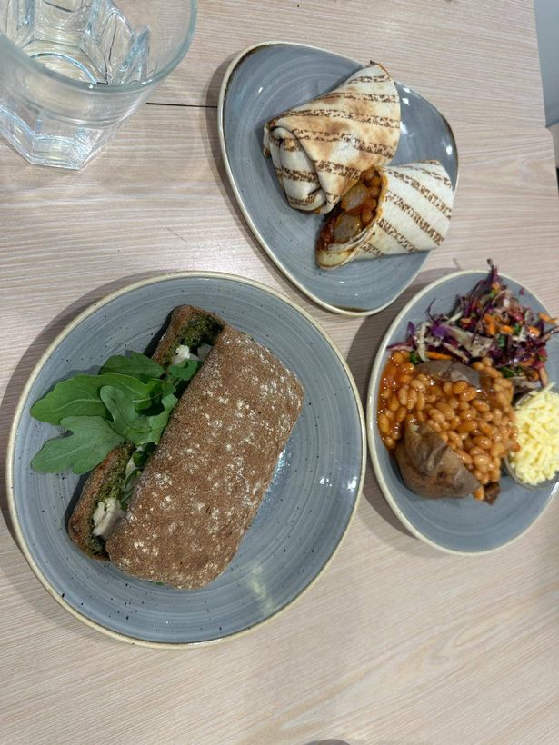 Food menu items