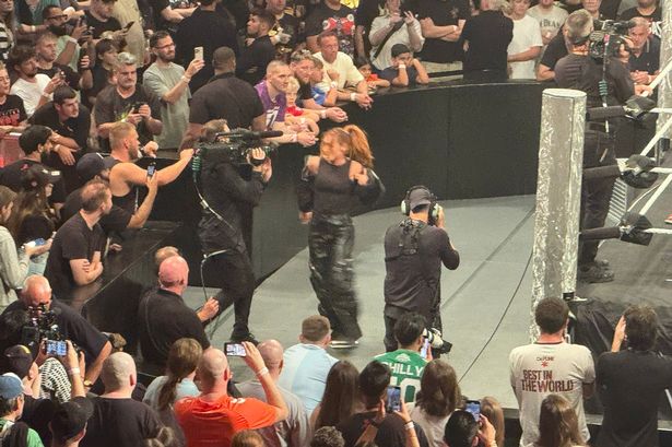 Becky Lynch at bp pulse LIVE in Birmingham