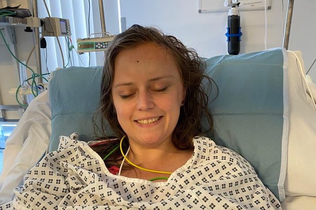 Kim Wilson in hospital after brain surgery to remove as much of an incurable brain tumour as possible