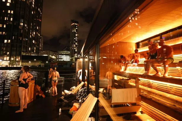 Wyld Sauna on Princes Dock in Liverpool