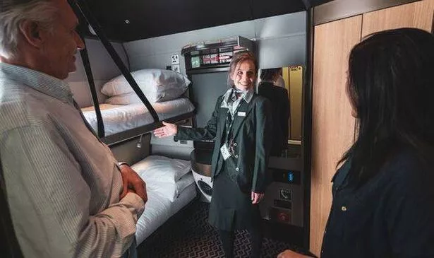 You can book your own cabin on Great Western Rail's Night Riviera service