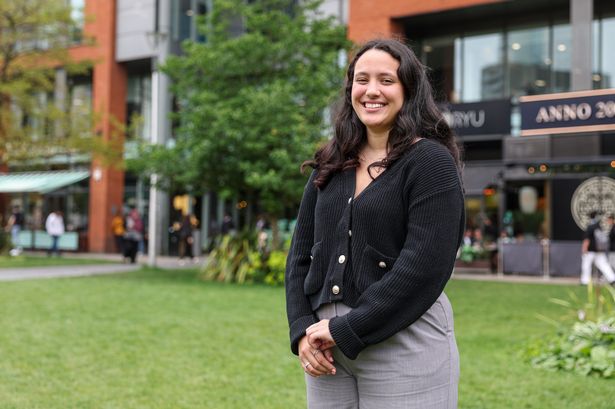 Veronika Torres Rondon, 19, from Romiley. Degree Apprentice at Bank of New York
