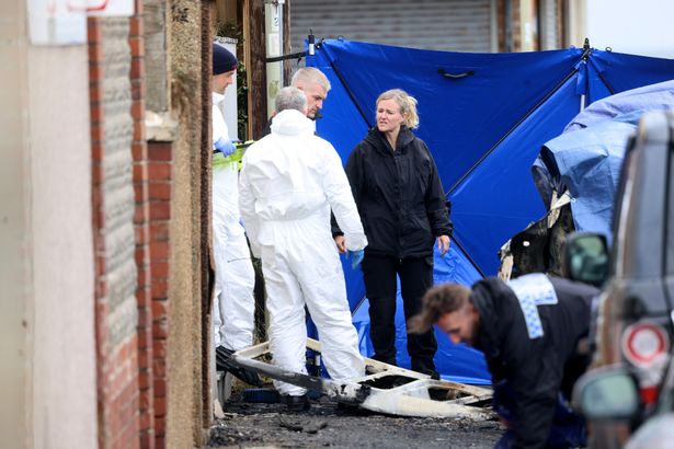 Forensic officers 