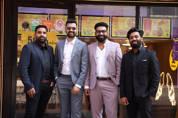 Ikkayees owners Arafath, Shafrin, Shibili with restaurant manager Shamsudheen Kalliyil