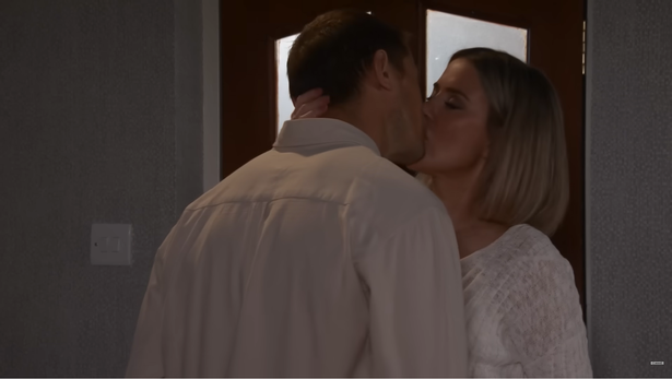 Jonathan Howard as as Carl Webster and Sally Carman as Abi Webster 